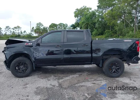2020 Chevrolet Silverado 1500 4Wd Short Bed Custom Trail Boss из США, поврежденный, VIN 3GCPYCEF3LG212283
